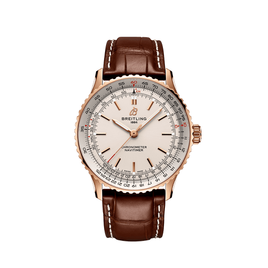 Breitling Navitimer Automatic 41, Small-scale traceable 18k Red Gold, Ref# R17329F41G1P1, Unworn 2024