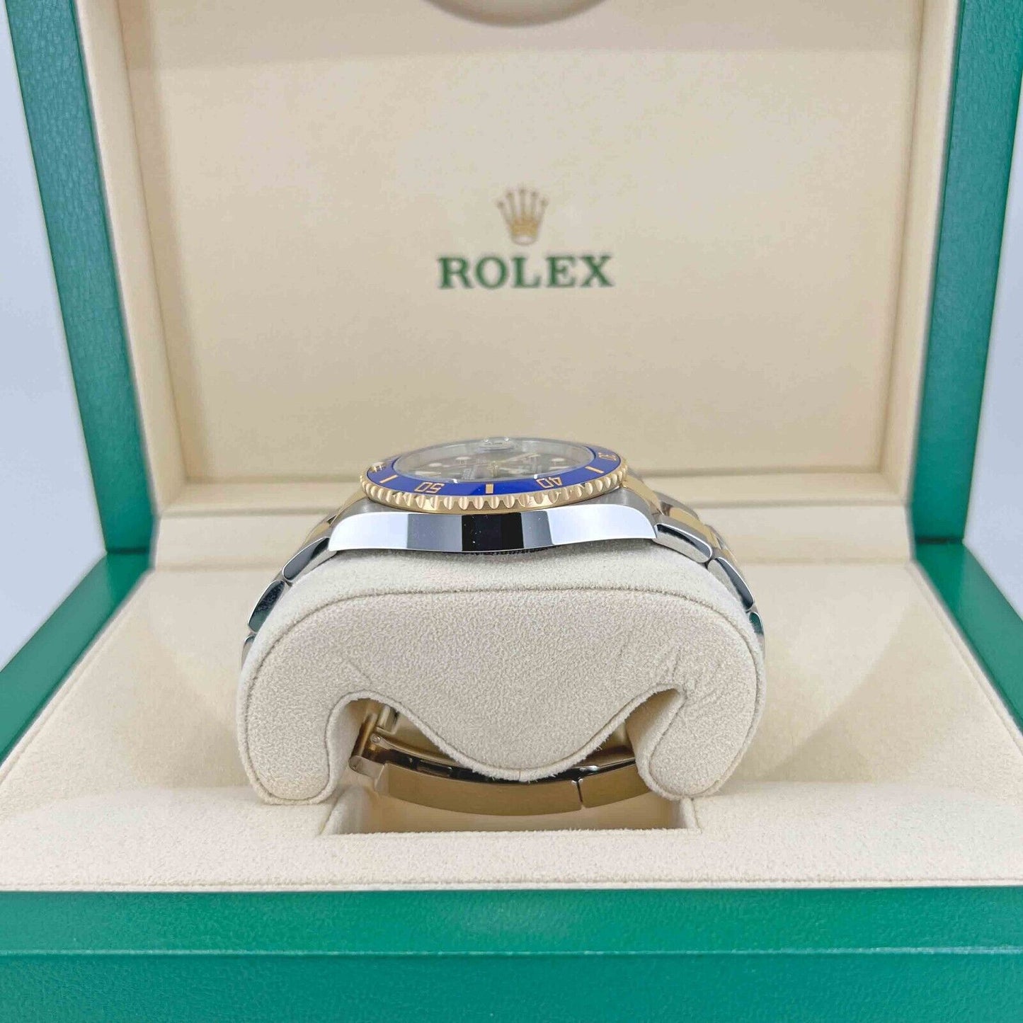 Rolex Submariner Date, Stainless Steel and 18k Yellow Gold, 41mm, Ref# 126613lb-0002, Left