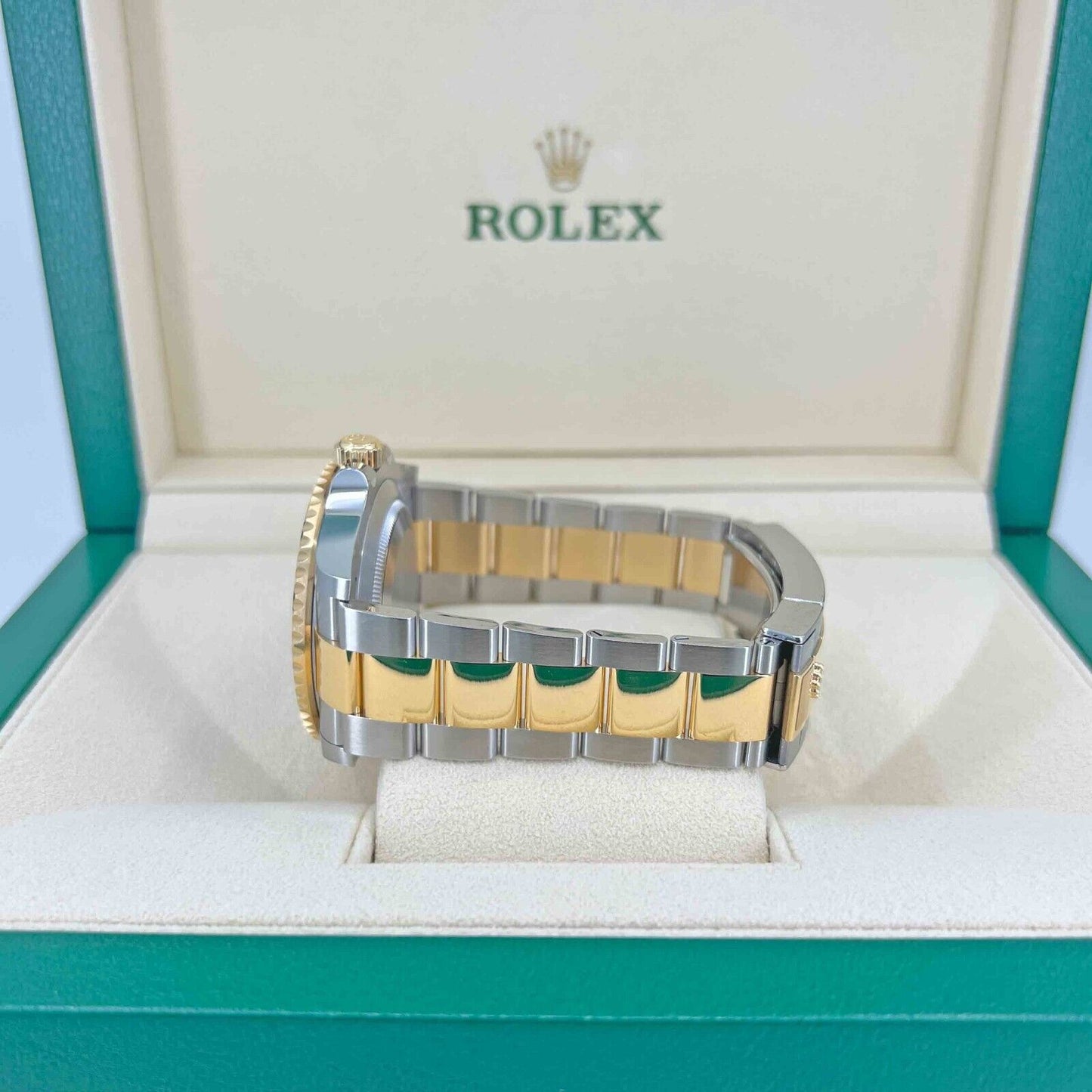 Rolex Submariner Date, Stainless Steel and 18k Yellow Gold, 41mm, Ref# 126613lb-0002, Bracelet 1