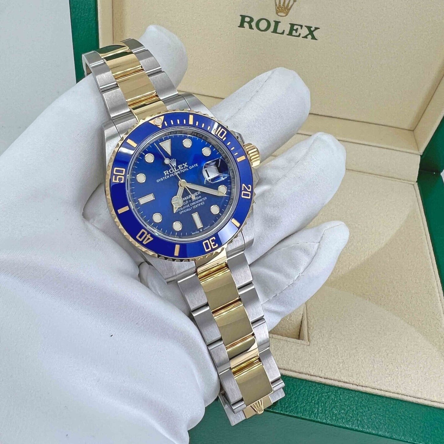 Rolex Submariner Date, Stainless Steel and 18k Yellow Gold, 41mm, Ref# 126613lb-0002, Main view
