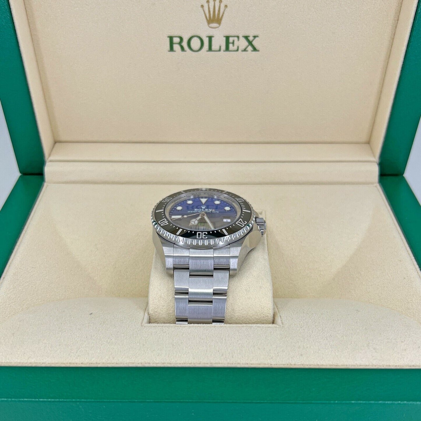 Rolex Deepsea James Cameron, D-blue Dial, 44mm, Oystersteel, Ref# 126660-0002, Side