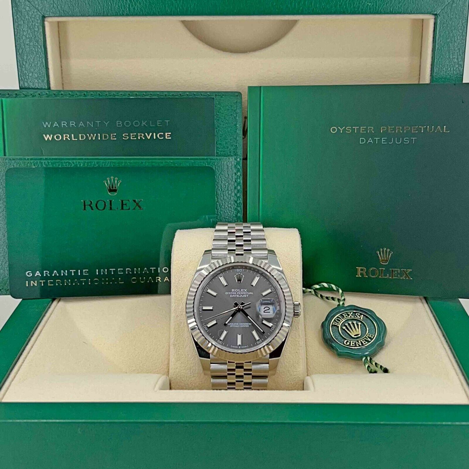 Rolex datejust 41 full set Clearance