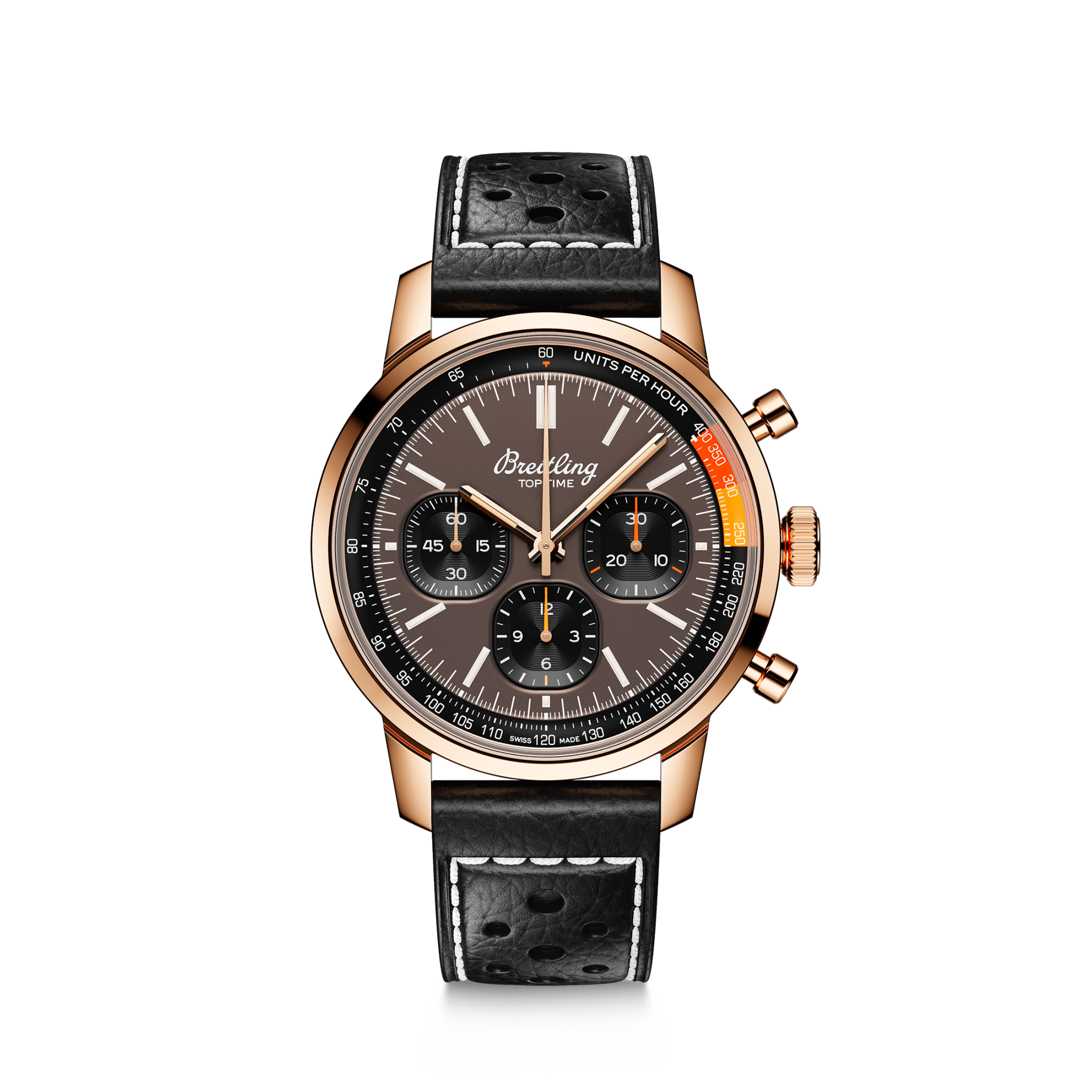 非売品　BREITLING 置き時計 Breitling Top Time B01, 18k Red Gold, 41mm, Ref