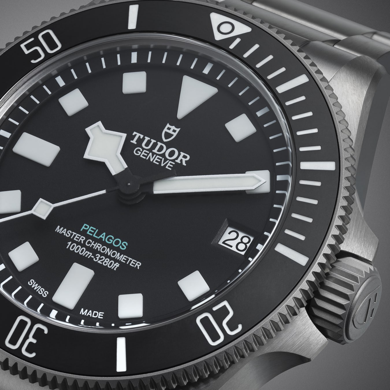Tudor Pelagos Ultra, Grade 2 and Grade 5 Titanium, 43mm, Ref# M2543C1A7NU-0001, Unworn 2025, Right