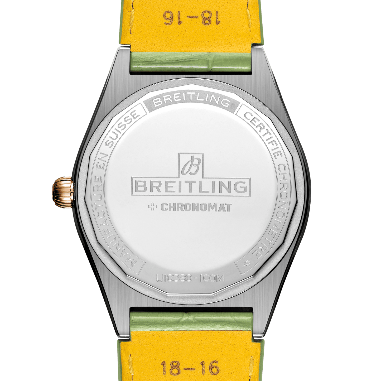Breitling Chronomat Automatic 36 South Sea, Stainless Steel, 18k Red Gold, Diamonds and Gem, Ref# U10380611L1P1, Unworn 2024, Back