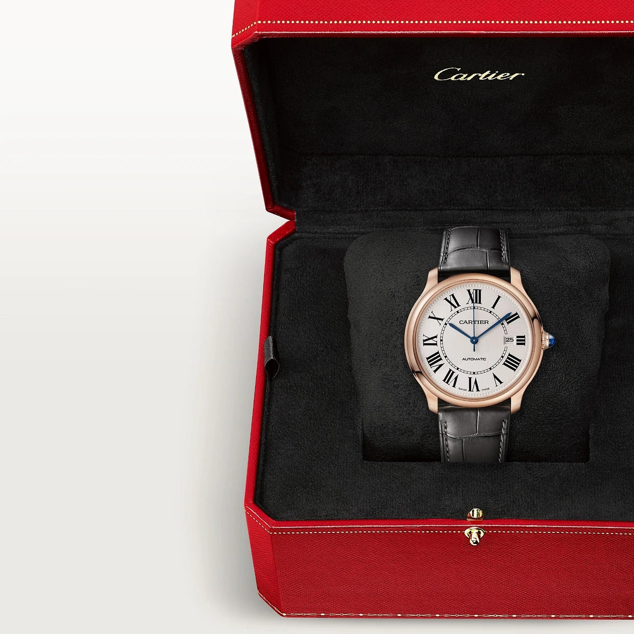 Unworn Cartier Ronde Louis Cartier, 18k Rose Gold, 40mm, Ref# WGRN0011, Watch in box