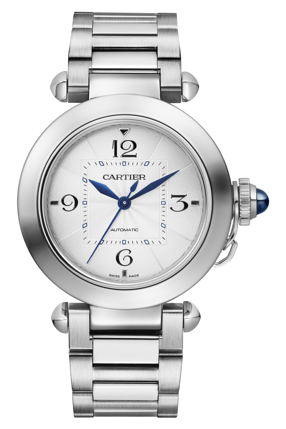 Unworn Cartier Pasha de Cartier, Stainless Steel, 35mm, Ref# WSPA0013