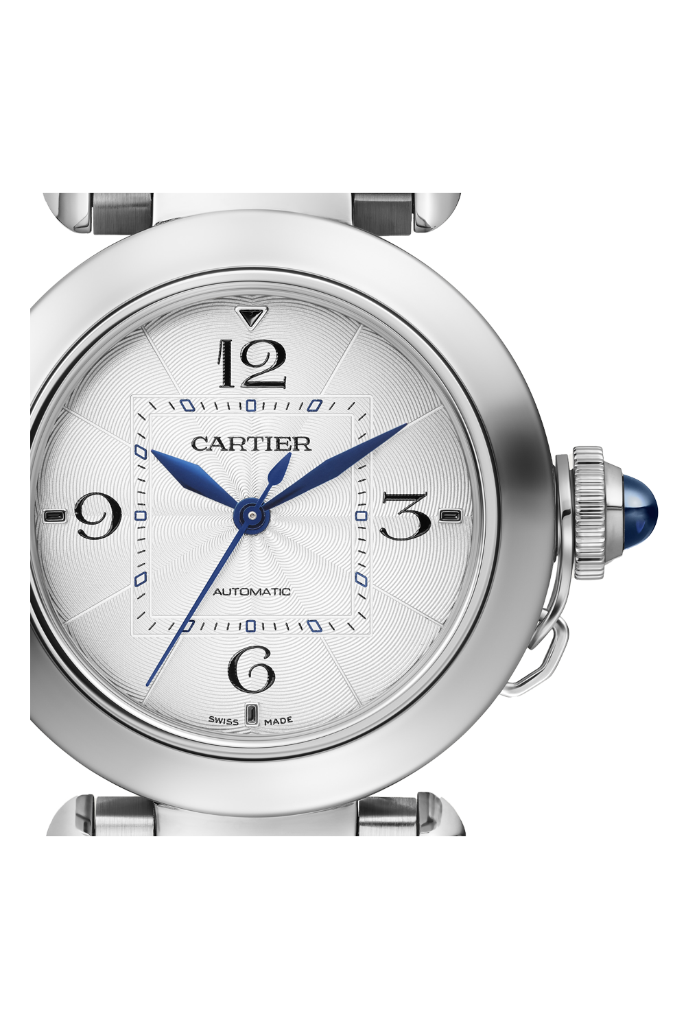 Unworn Cartier Pasha de Cartier, Stainless Steel, 35mm, Ref# WSPA0013, Dial