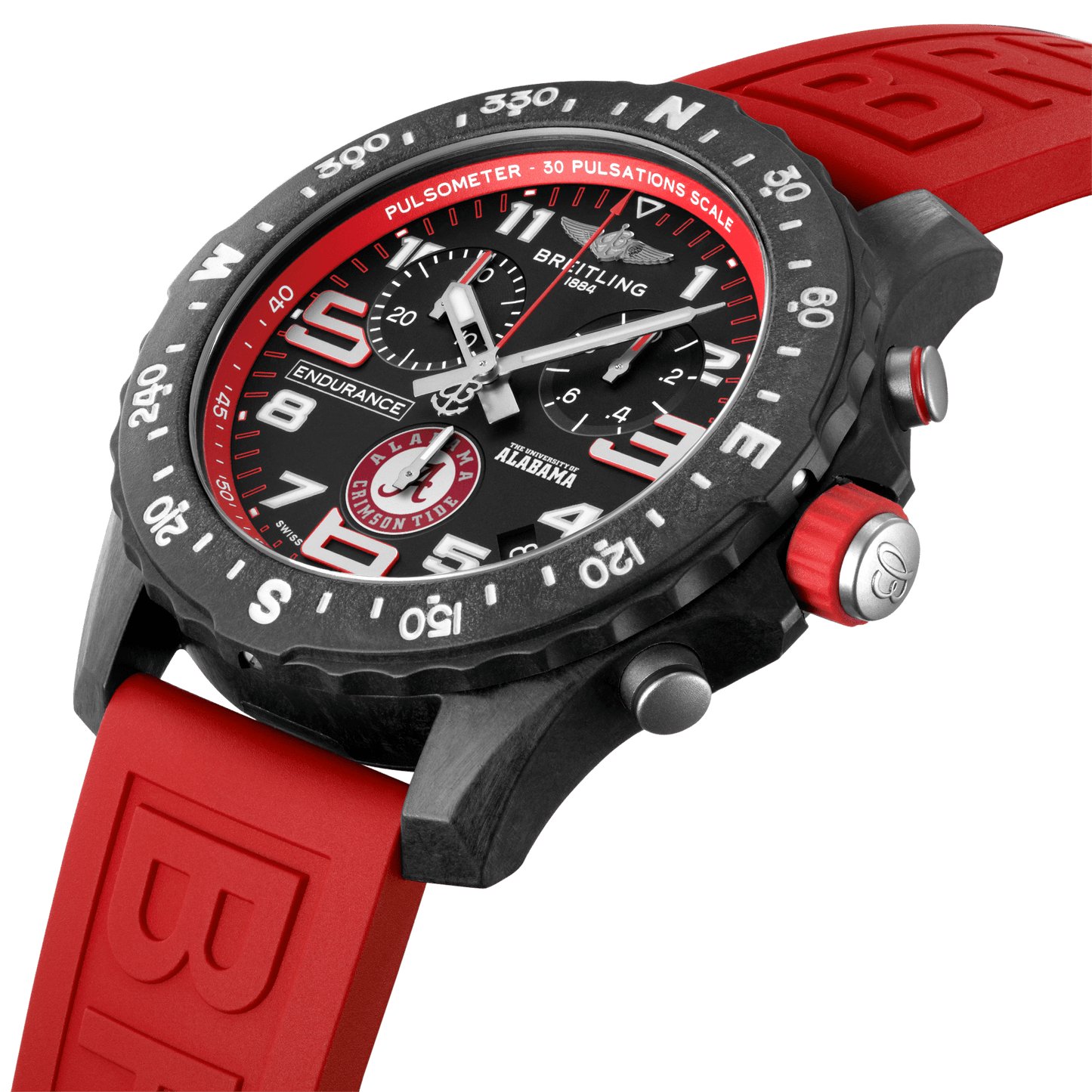 Breitling Endurance PRO the University of Alabama®™, Breitlight®, 44mm, Ref# X823102C1B1S1, Unworn 2024, Dial
