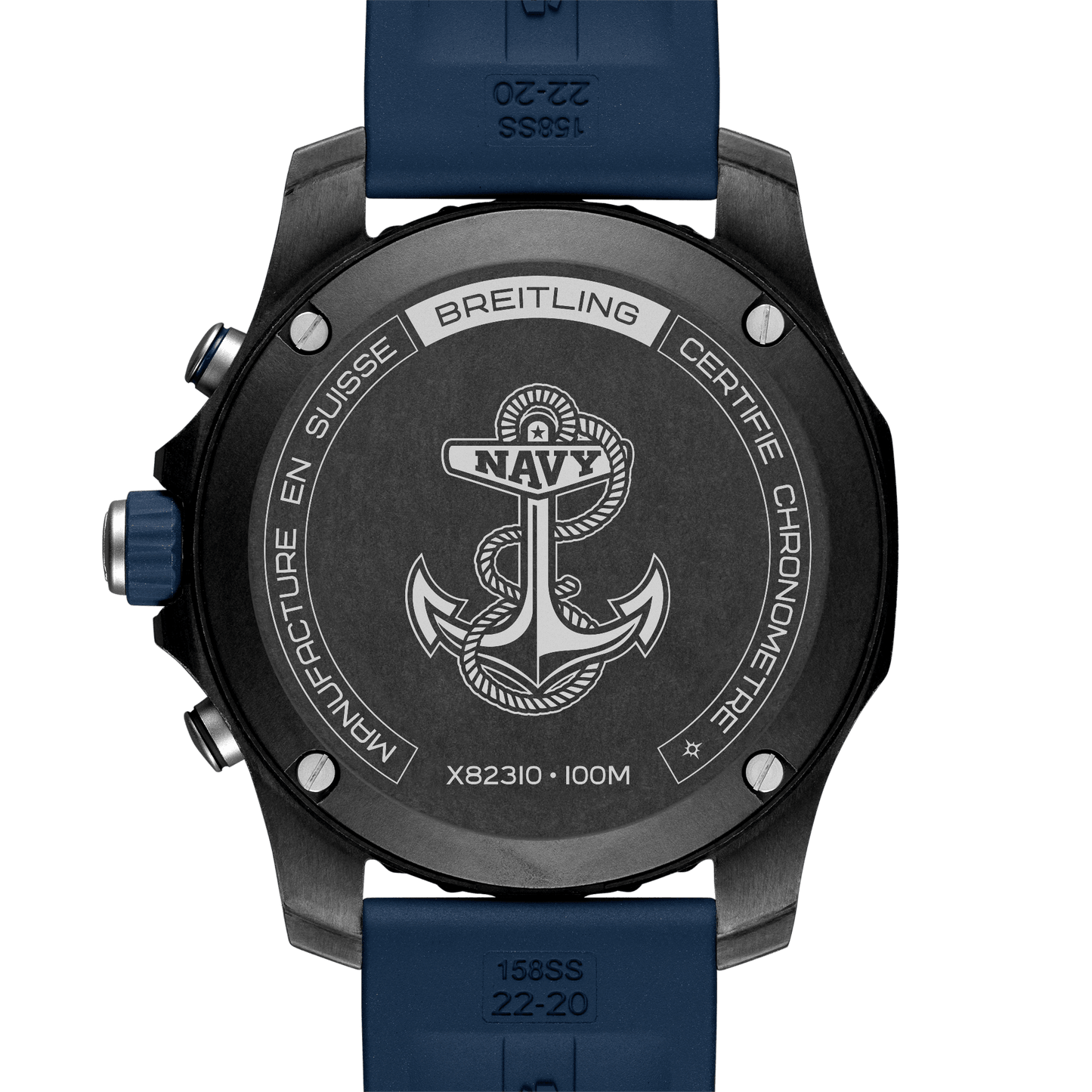 Breitling Endurance PRO United States Naval Academy™, Breitlight®, 44mm, Ref# X823103C1B1S1, Unworn 2024, back