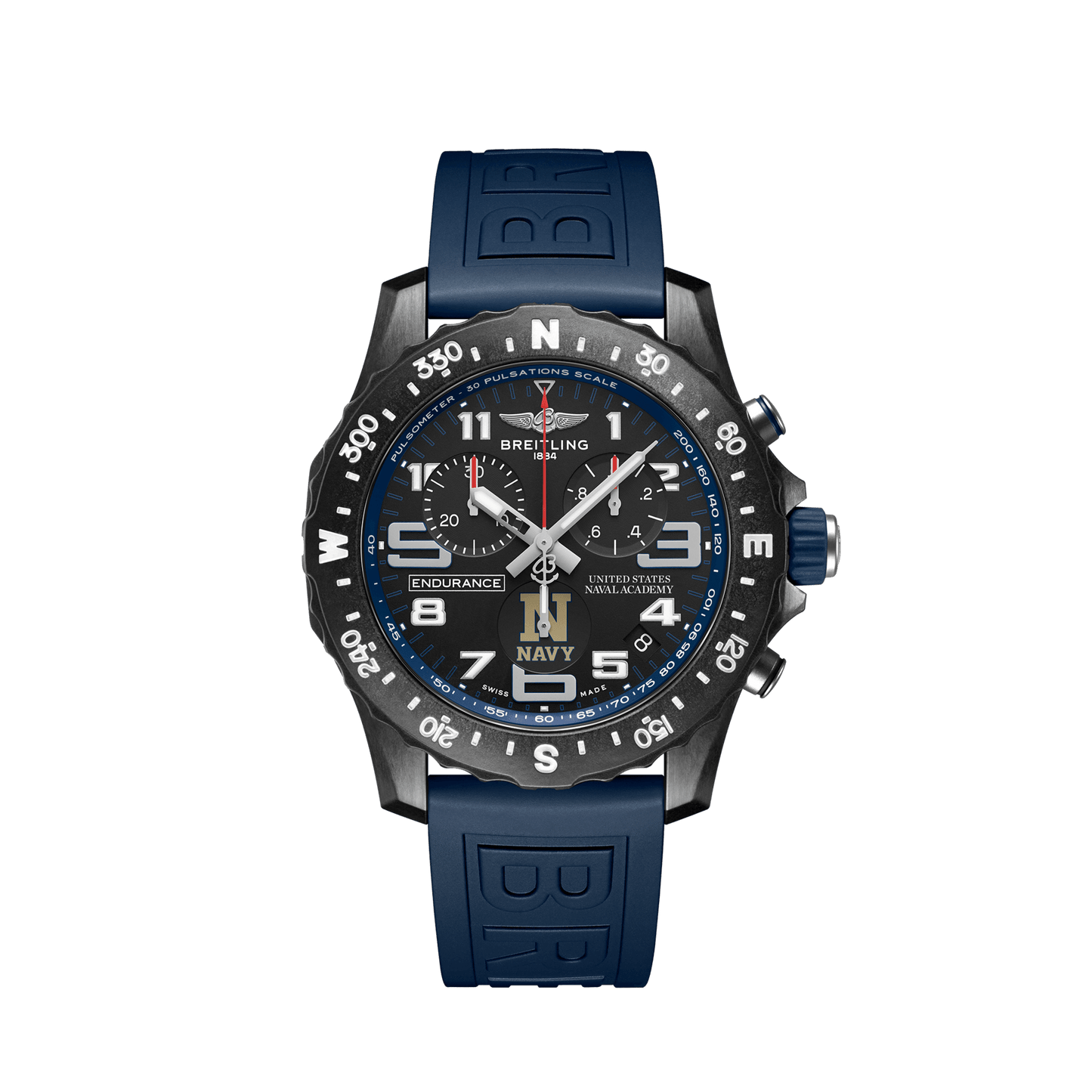 Breitling Endurance PRO United States Naval Academy™, Breitlight®, 44mm, Ref# X823103C1B1S1, Unworn 2024