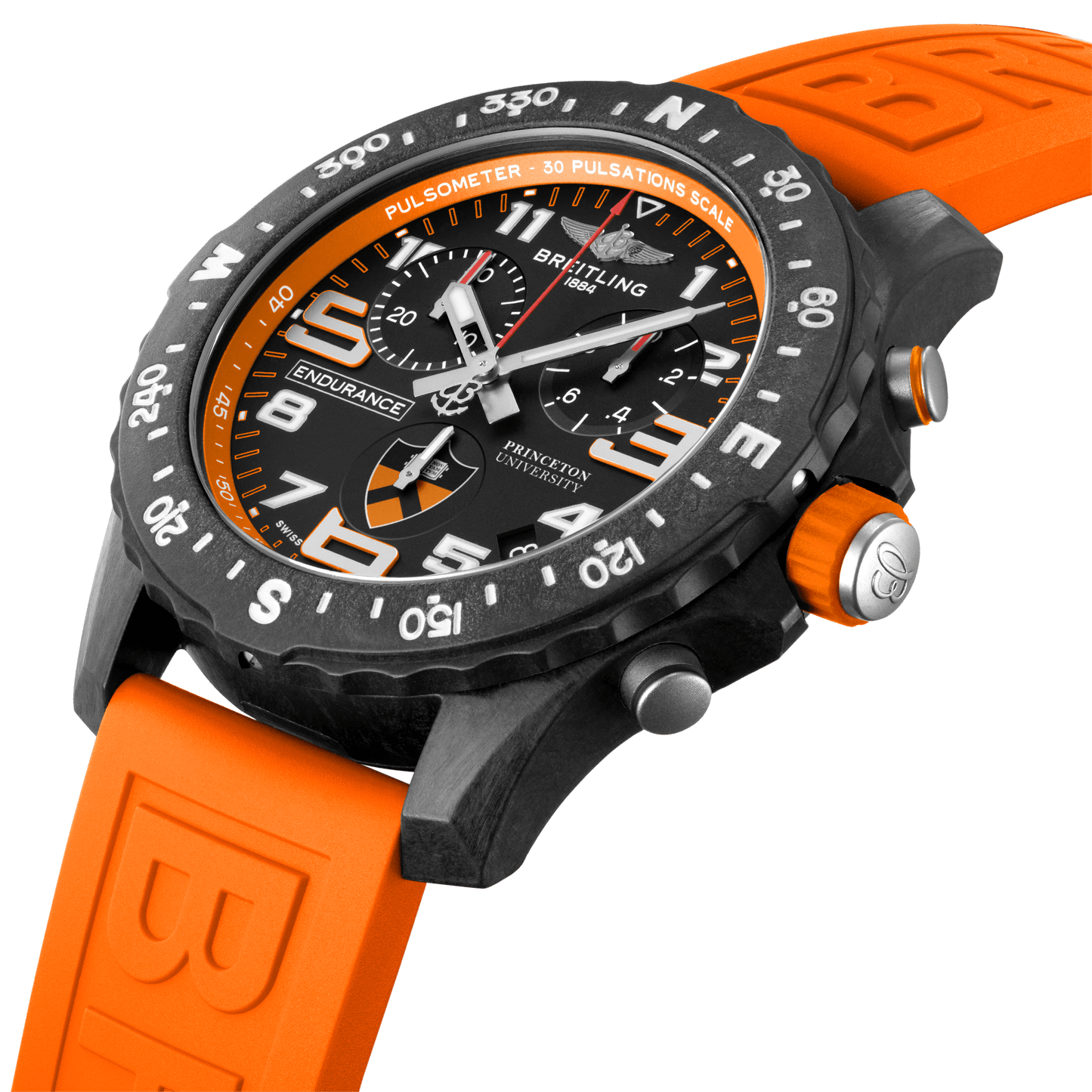 Breitling Endurance PRO Princeton® University Edition, Breitlight®, 44mm, Ref# X823104C1B1S1, Unworn 2024, Dial