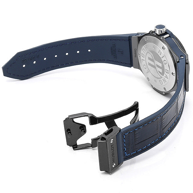 Hublot Big Bang, Ceramic Blue Diamonds, 38mm, Ref# 361.CM.7170.LR.1204, Back