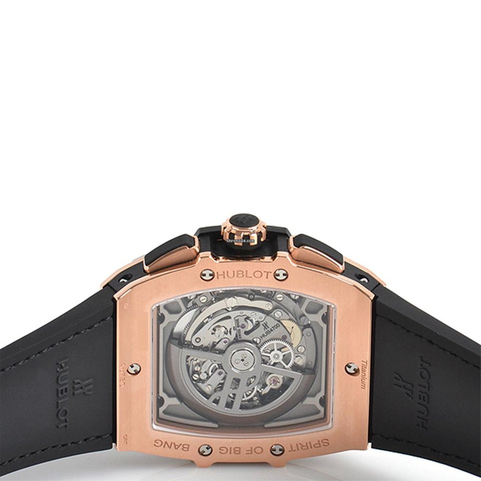 Hublot Spirit of Big Bang King Gold Ceramic 42mm, Ref# 641.OM.0183.LR, Back