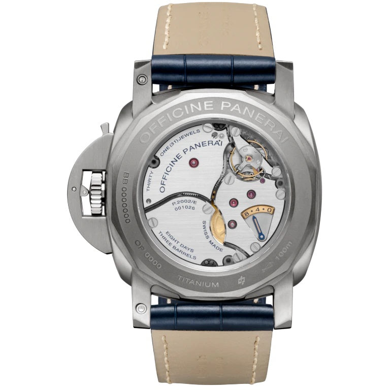 Back Panerai Luminor Equation Of Time Ref# PAM00670