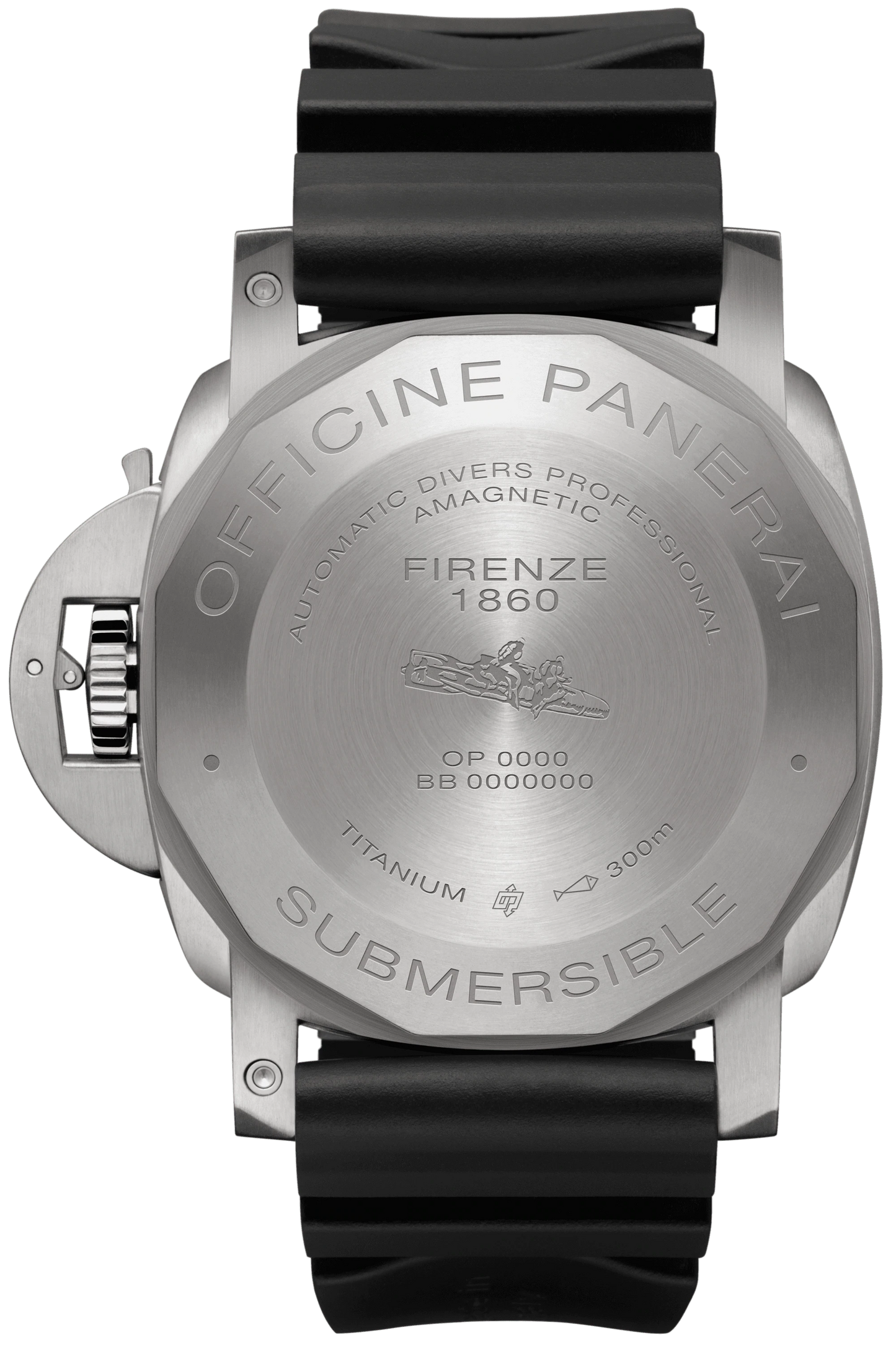 Panerai Submersible Amagnetic - 47mm, Ref# PAM01389, Back