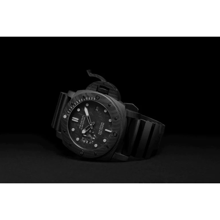 Side Panerai Submersible Marina Militare Carbotech™ Ref# PAM00979
