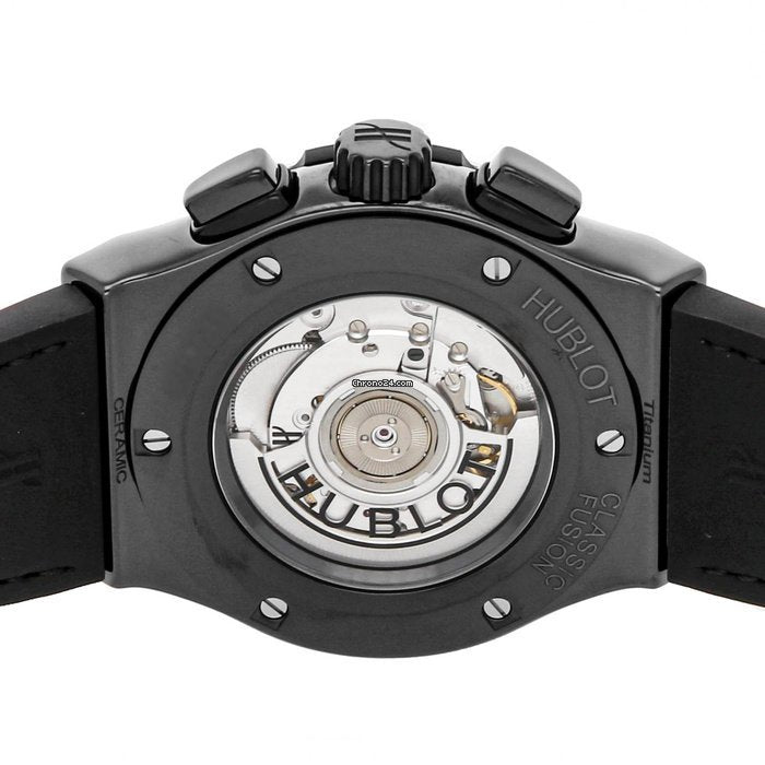 Hublot Classic Fusion Aerofusion Black Magic Chronograph 45mm, Ref# 525.CM.0170.RX, Back