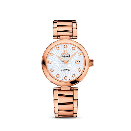 Omega De Ville LADYMATIC CO‑AXIAL CHRONOMETER Ref# 425.60.34.20.55.001