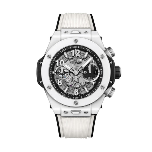 Hublot Big Bang UNICO WHITE CERAMIC Ref# 421.HX.1170.RX