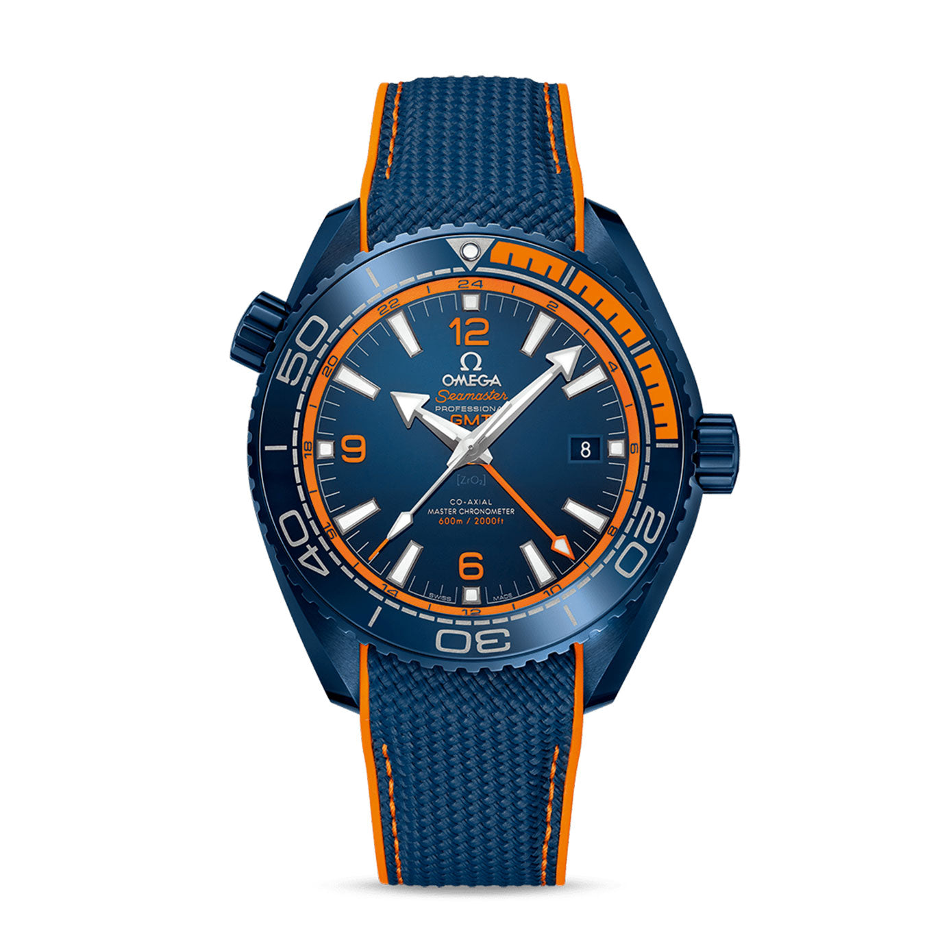 Omega Seamaster PLANET OCEAN 600M CO‑AXIAL MASTER CHRONOMETER GMT