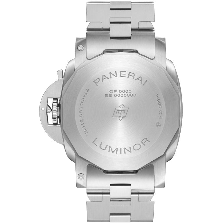 Back Panerai Luminor Marina Specchio Blu Ref# PAM01316