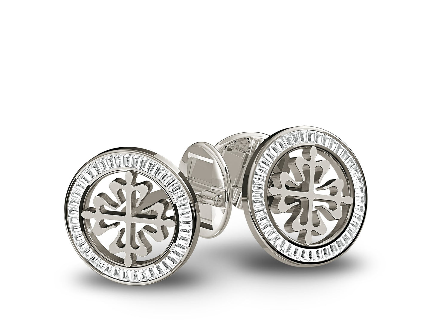 Patek Philippe Grand Complication, Platinum set with baguette diamonds, 41mm, Ref# 5271P-001, LINKS