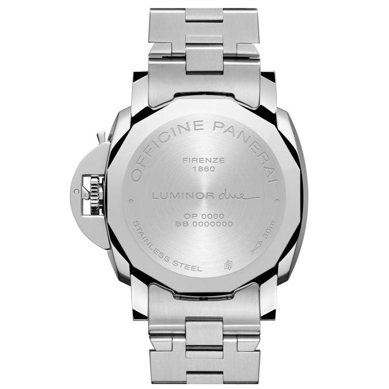 Back Panerai Luminor Due Ref# PAM01124