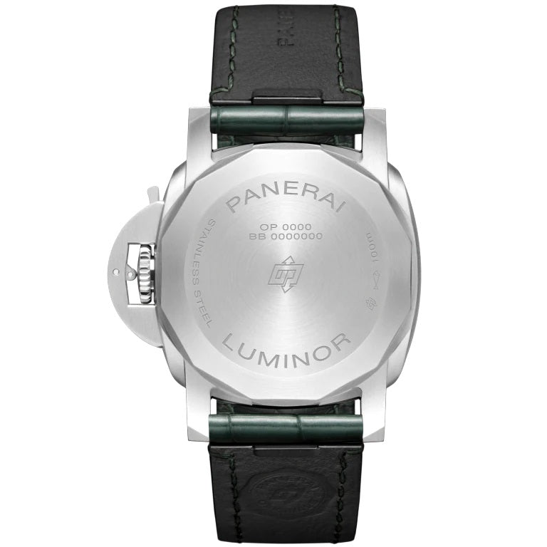Back Panerai Luminor Quaranta Verde Militare Ref# PAM01304