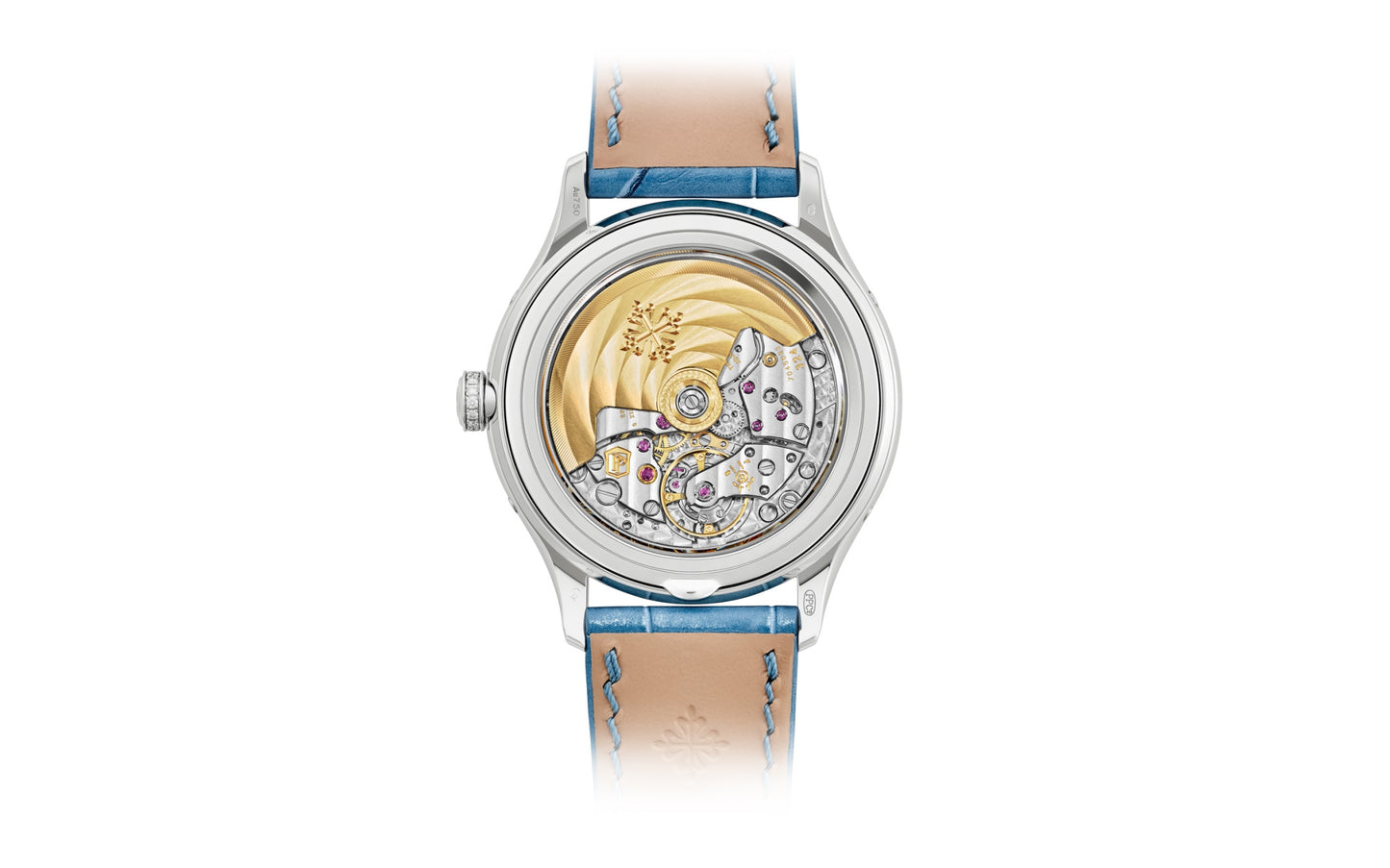 Patek Philippe Complication, 18k White Gold set with 155 diamonds (~1.34 ct), 38mm, Annual Calendar Ref# 4947G-001, back