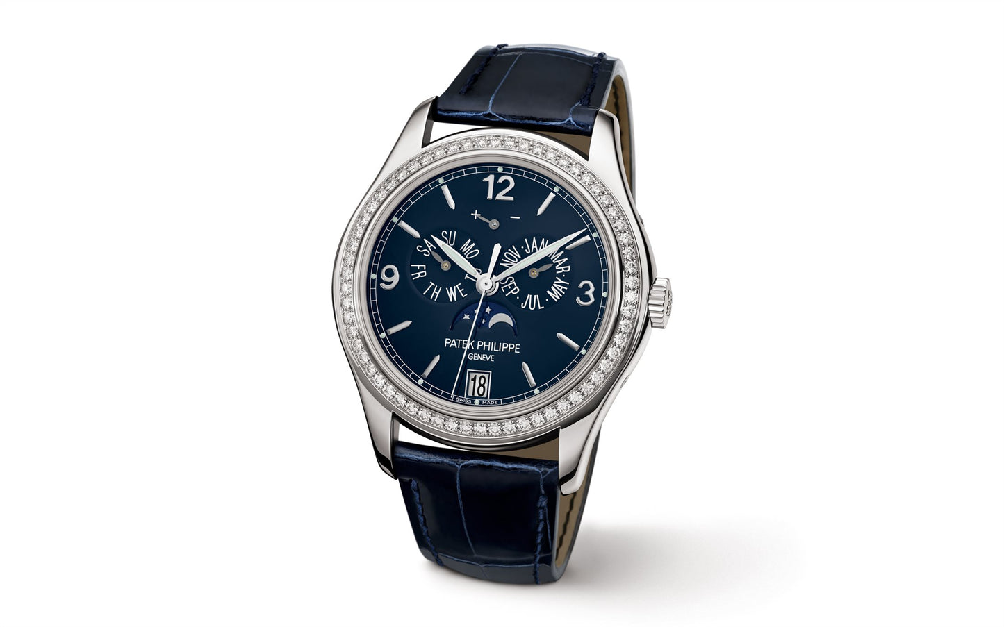 Patek Philippe Grand Complication, 18k White Gold, 39mm, Annual Calendar / Moonphases Ref# 5147G-001, Main view 1