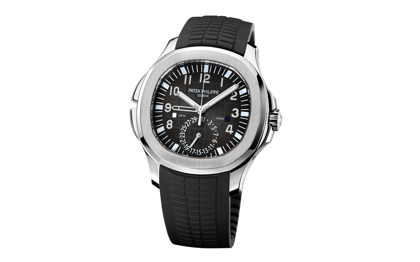 Patek Philippe Aquanaut Travel Time, Stainless Steel, 40,8mm, Ref# 5164A-001, Nain view 2