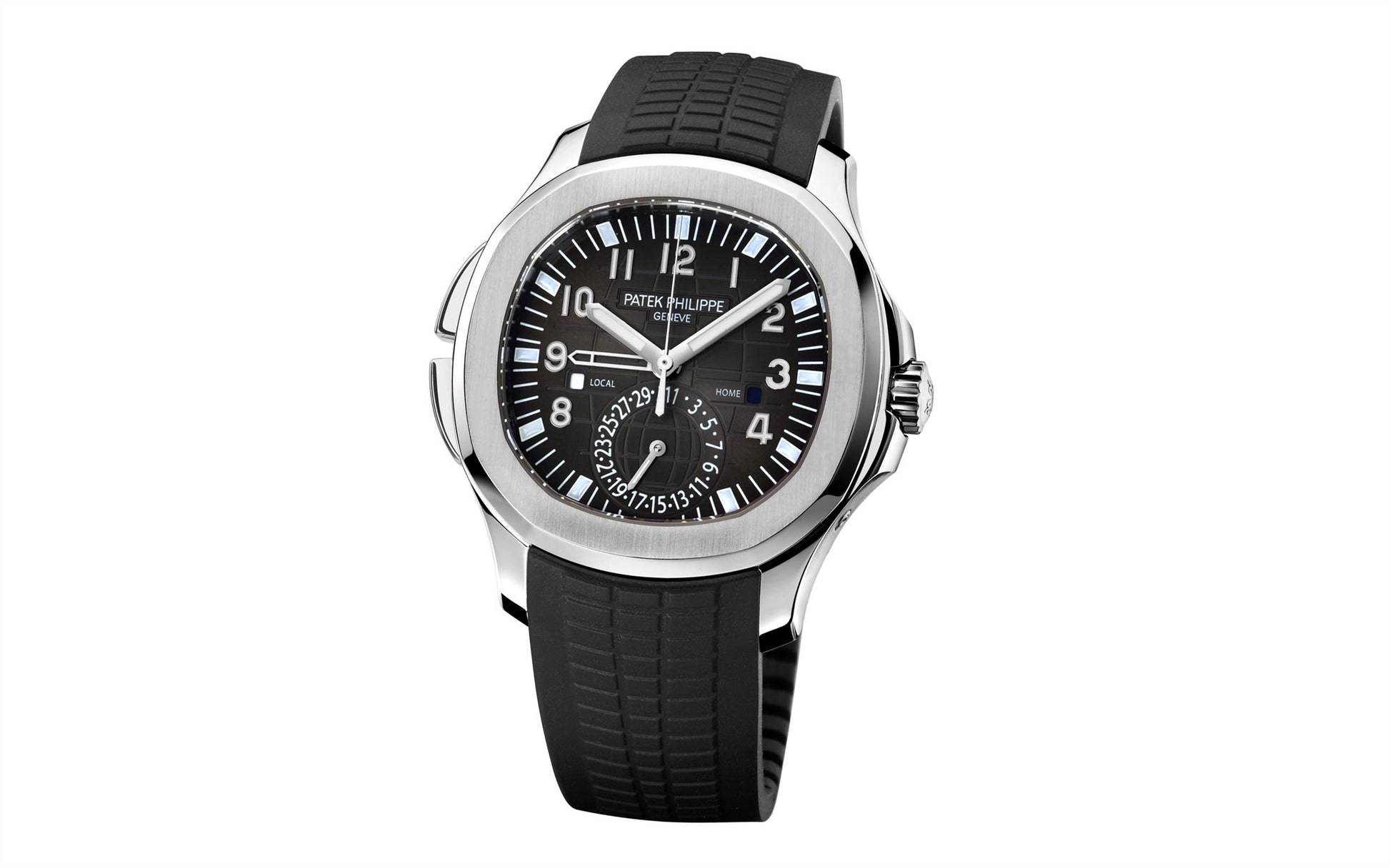 Patek Philippe Aquanaut Travel Time, Stainless Steel, 40,8mm, Ref# 5164A-001, Nain view 2