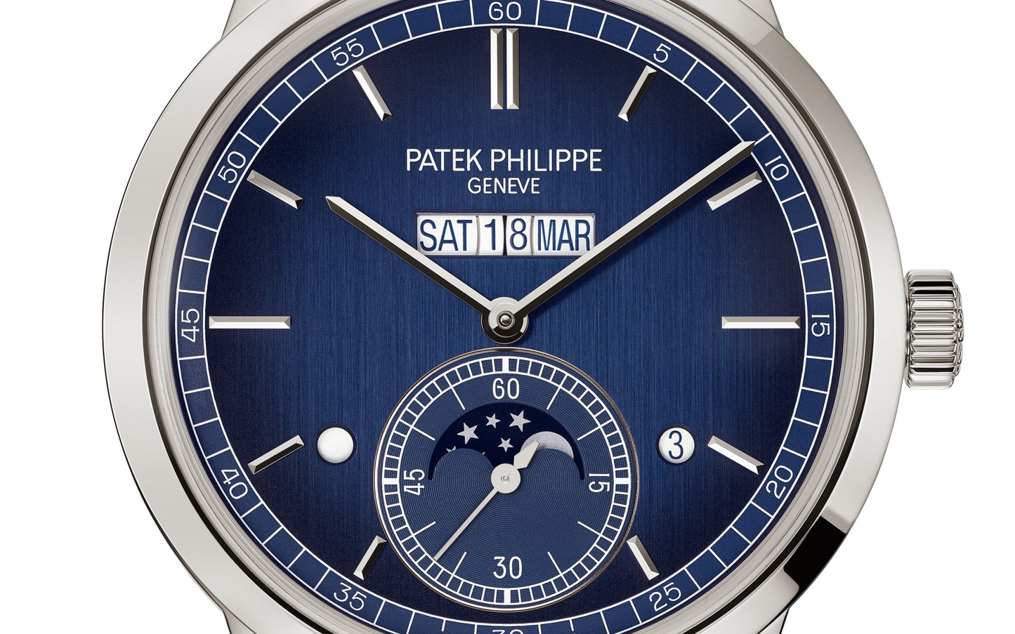 Patek Philippe Grand Complication, Platinum, 39mm, Ref# 5236P-001, Dial