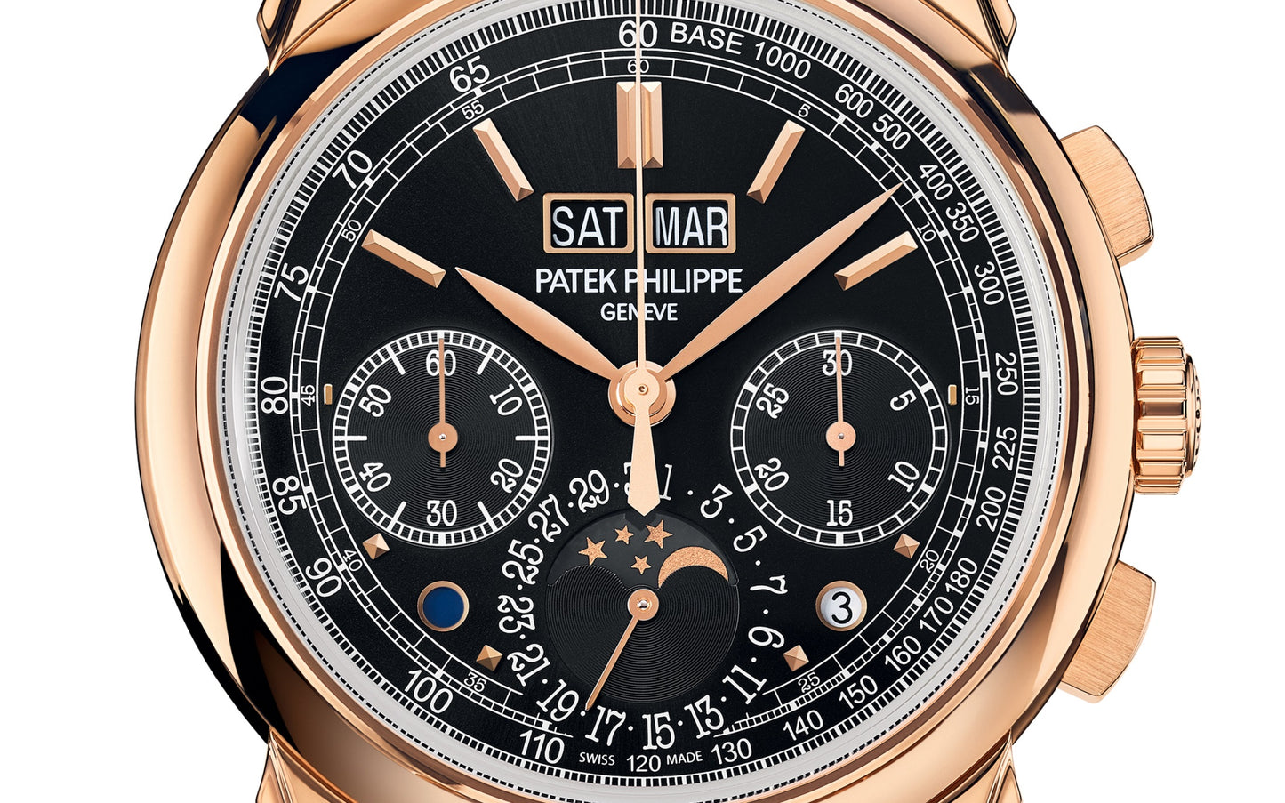 Patek Philippe Grand Complication, 18k Rose Gold, 41mm, Ref# 5270/1R-001, Dial