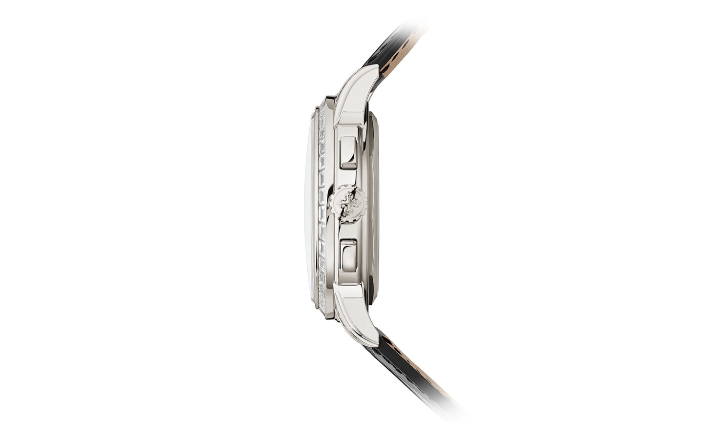 Patek Philippe Grand Complication, Platinum set with baguette diamonds, 41mm, Ref# 5271P-001, Right