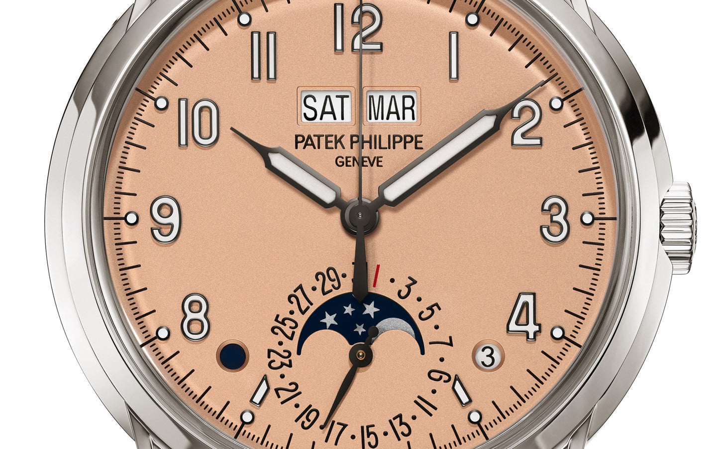 Patek Philippe Grand Complication, 18k White Gold, 40mm, Ref# 5320G-011, Dial