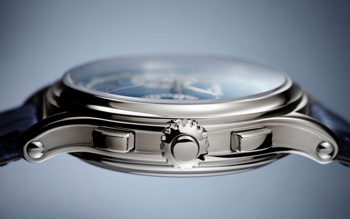 Patek Philippe Grand Complication, Platinum, 41mm, Ref# 5370P-011, Crown and buttons