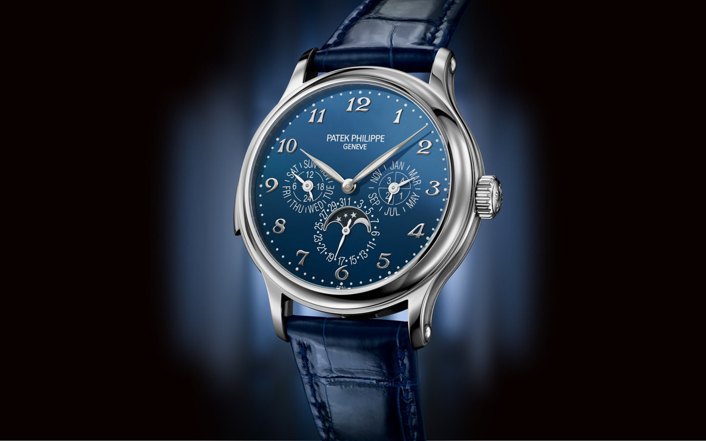 Patek Philippe Grand Complication, 18k White Gold, 42mm, Ref# 5374G-001, Main view 1