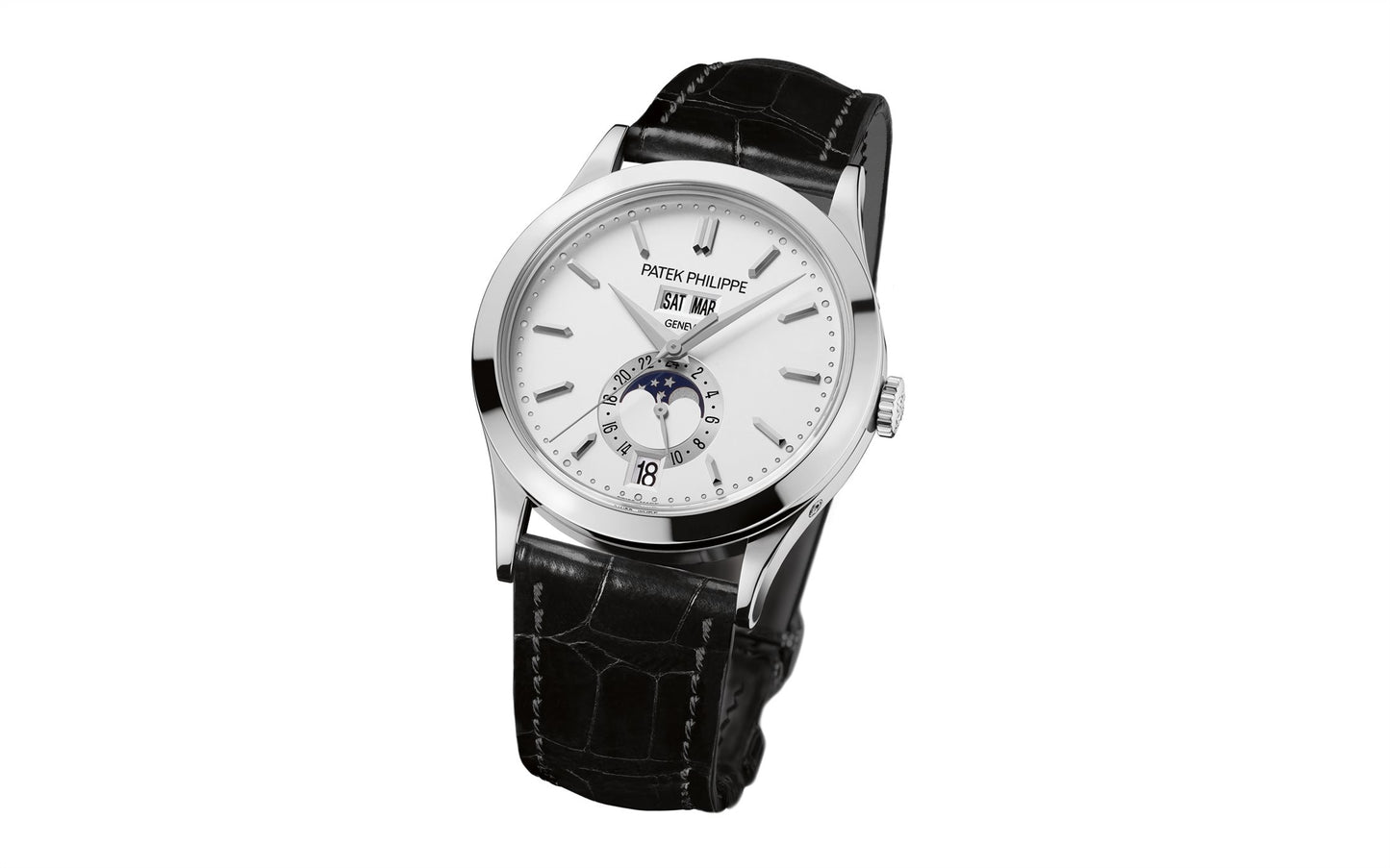 Patek Philippe Grand Complication, 18k White Gold, 38,5mm, Annual Calendar Ref# 5396G-011, Side