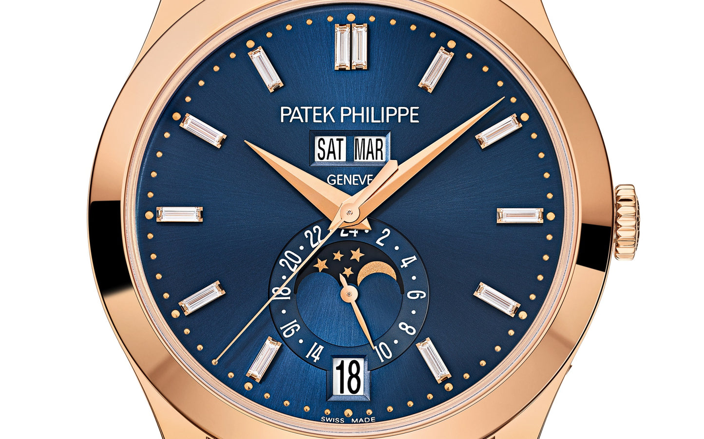 Patek Philippe Grand Complication, 18k Rose Gold, 38,5mm, Annual Calendar Ref# 5396R-015, Dial