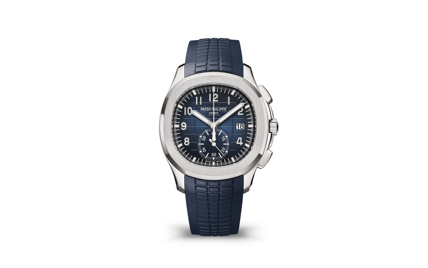 Patek Philippe Aquanaut Chronograph, 18k White Gold, 42,2mm, Ref# 5968G-001, 1