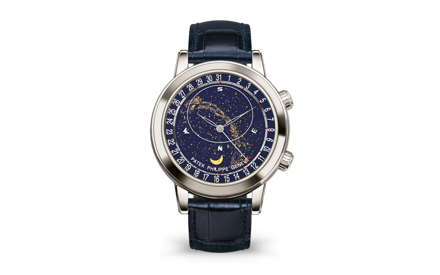 Patek Philippe Grand Complication, Platinum, 44mm, Astronomical, Ref# 6102P-001,1