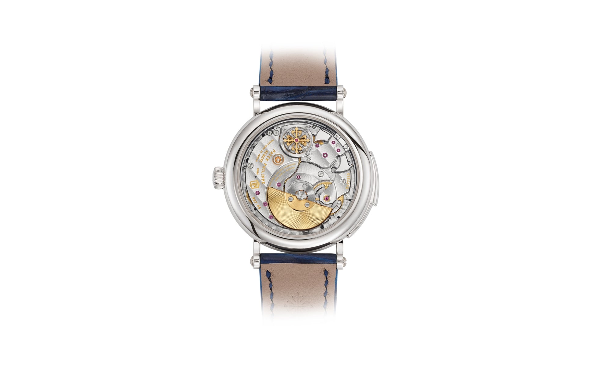 Ladies' Patek Philippe Grand Complication, 18k White Gold with set 194 Diamonds, 36mm, Ref# 7040/250G-001, Back