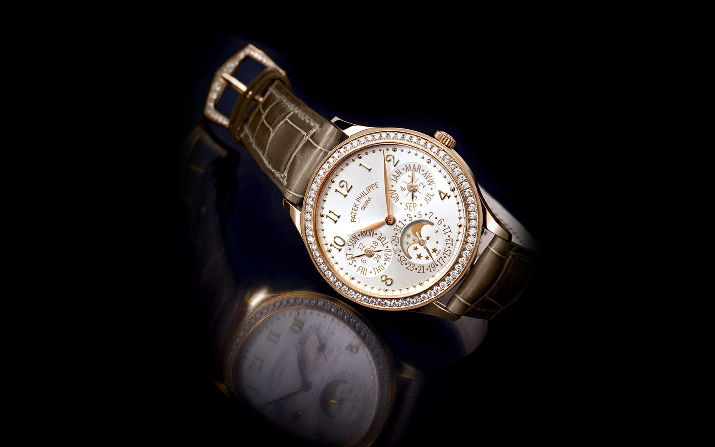 Patek Philippe Grand Complication, 18k Rose Gold, 35,1mm, Ref# 7140R-001, Strap