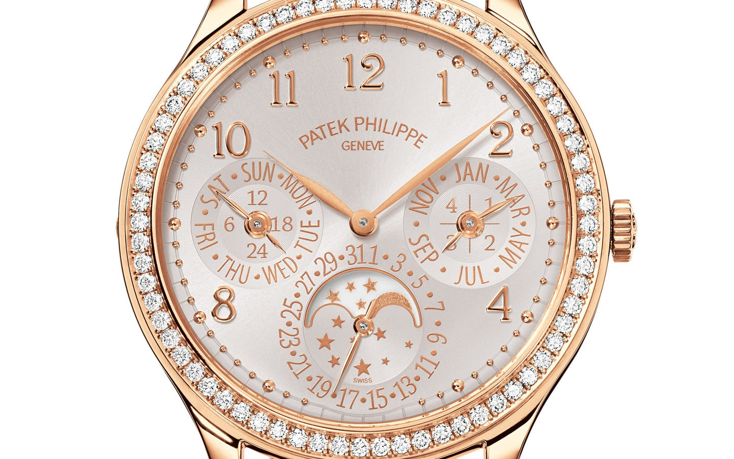 Patek Philippe Grand Complication, 18k Rose Gold, 35,1mm, Ref# 7140R-001, Dial
