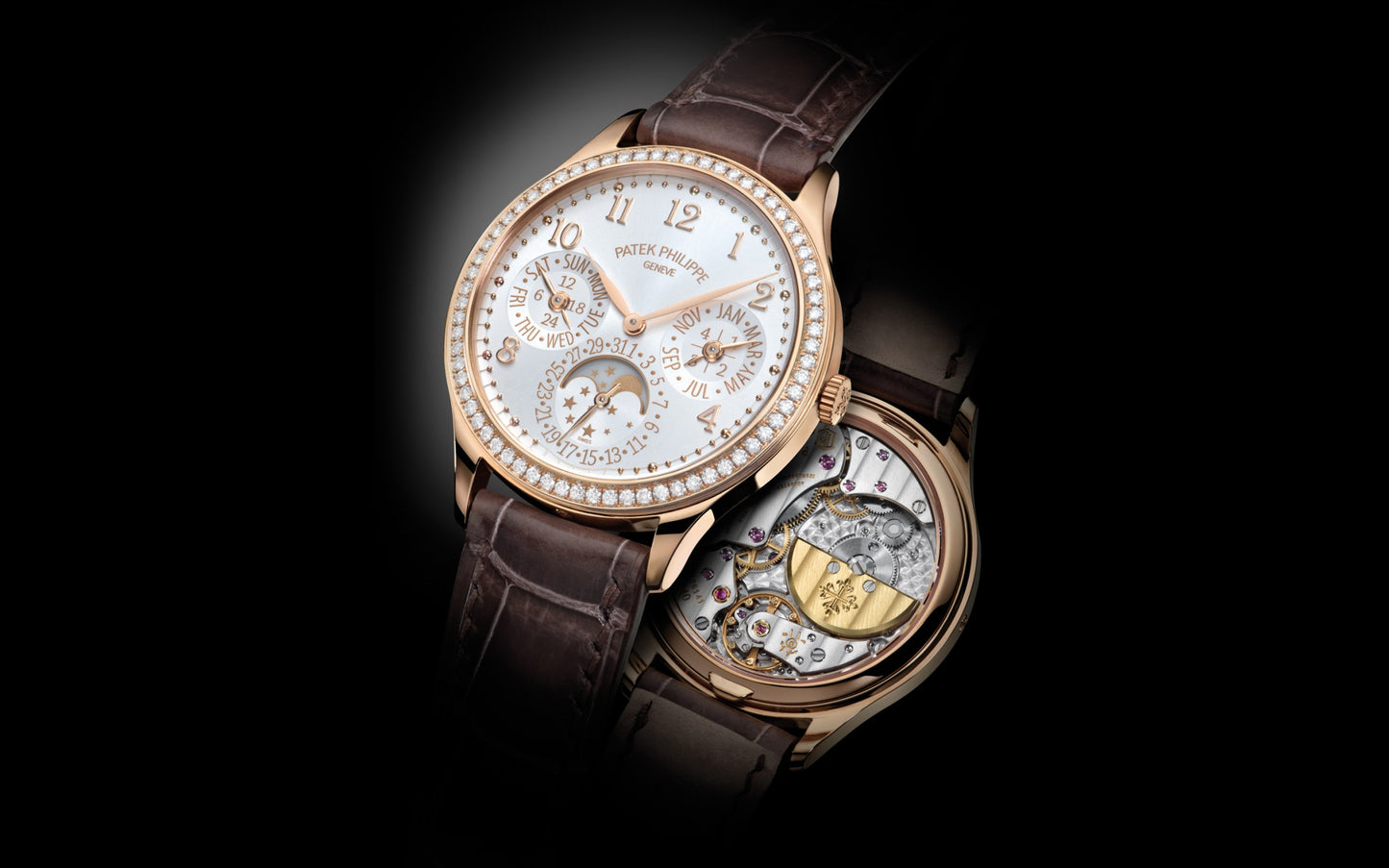 Patek Philippe Grand Complication, 18k Rose Gold, 35,1mm, Ref# 7140R-001, Right and Back