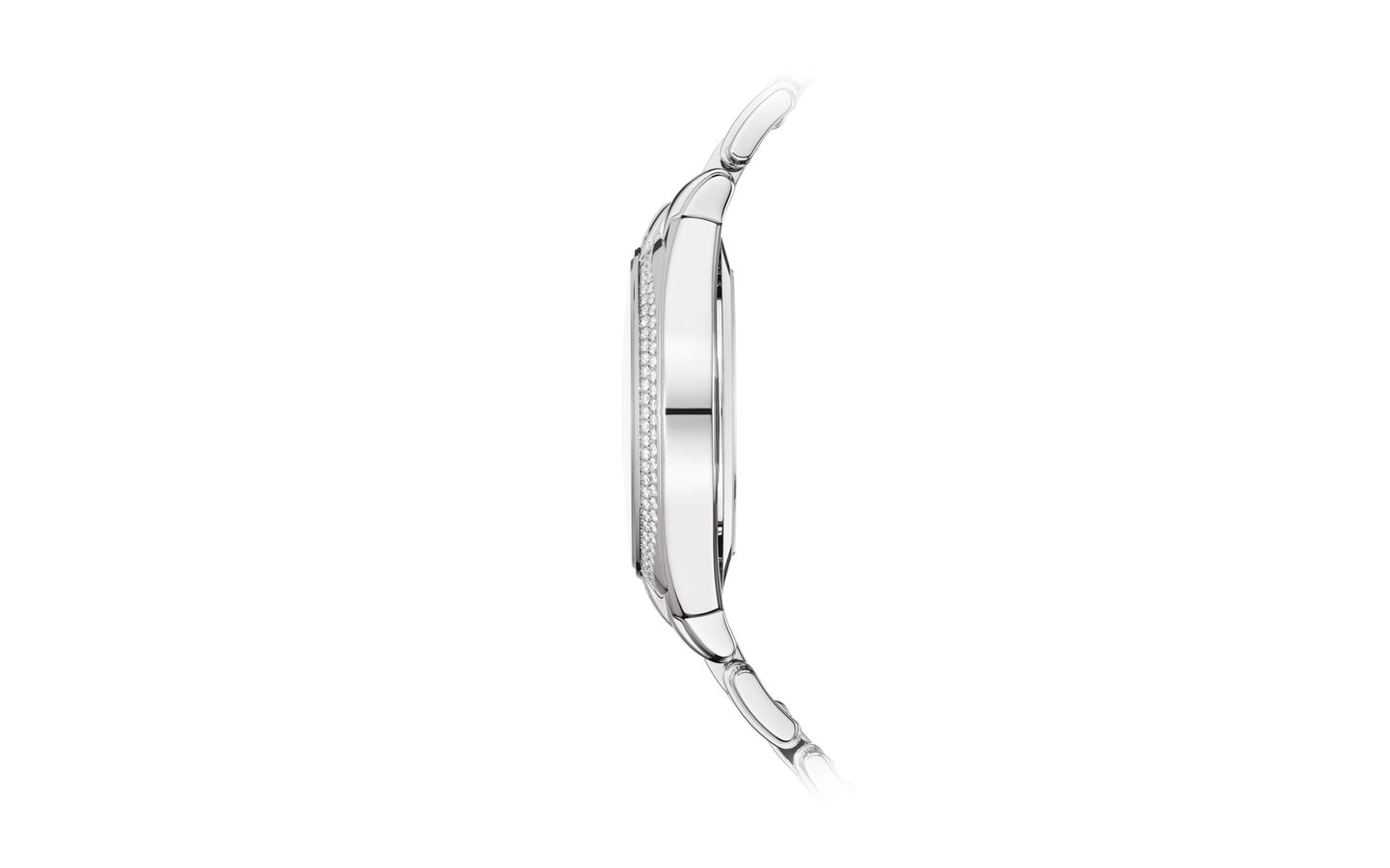 Patek Philippe Twenty~4 Automatic, Stainless Steel with 160 diamonds ~0,77ct, 36mm, Ref# 7300/1200A-010, Left