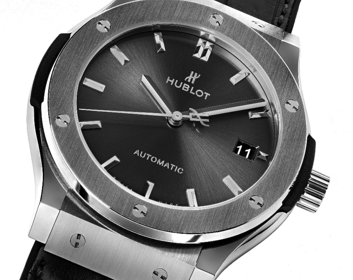 Hublot Classic Fusion Automatic 42mm, Ref#542.NX.7071.LR, Bezel