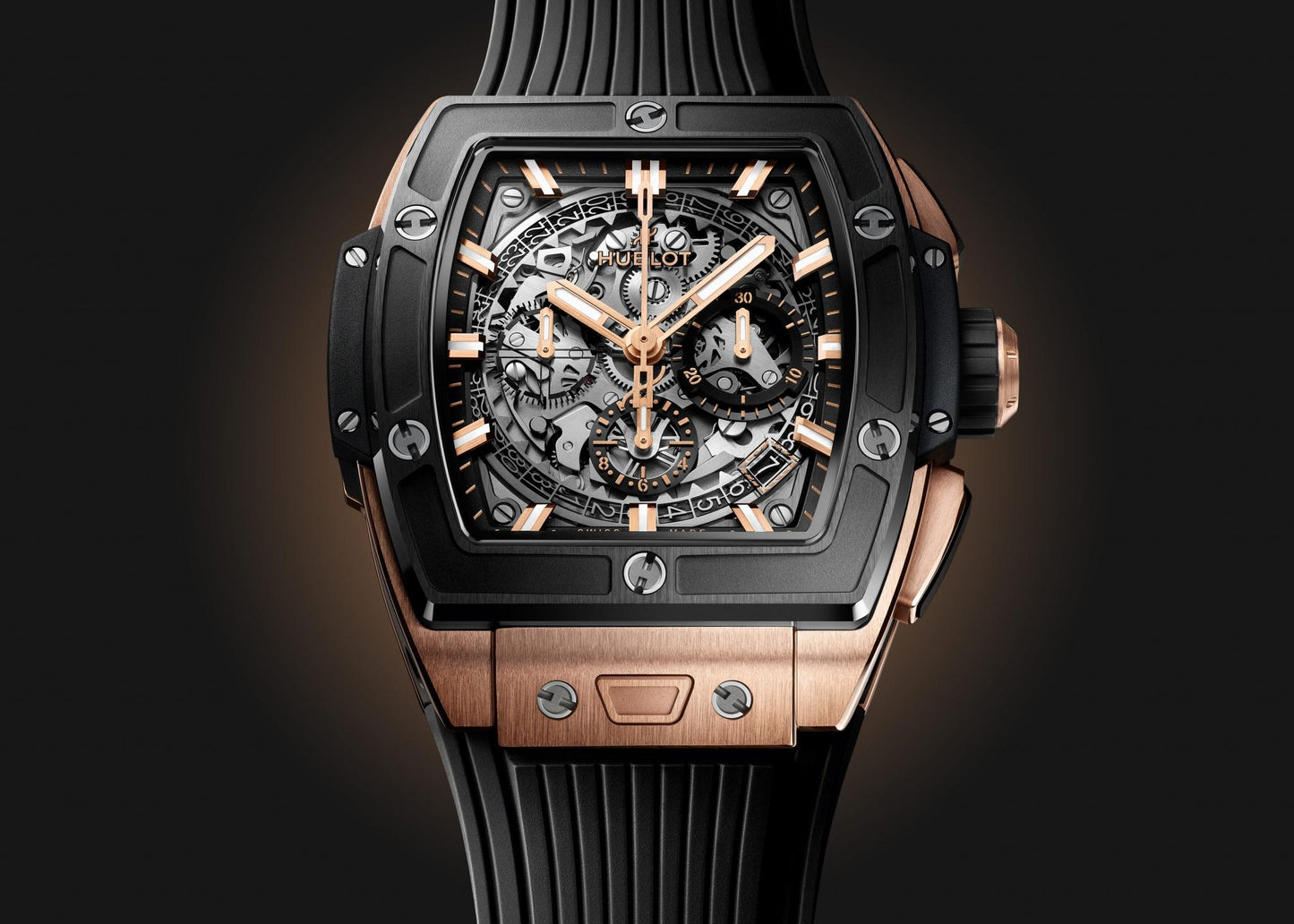 Dial Hublot Spirit of Big Bang KING GOLD CERAMIC Ref# 642.OM.0180.RX